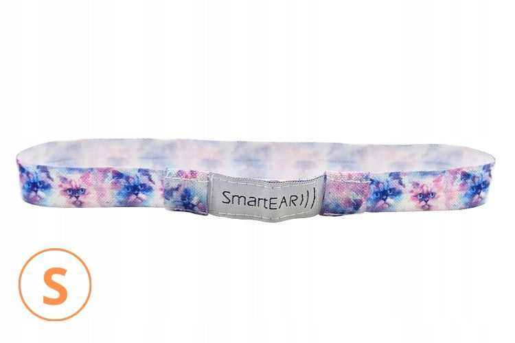 EasyFlex headband for hearing aids and/or speech processors - kitties - S