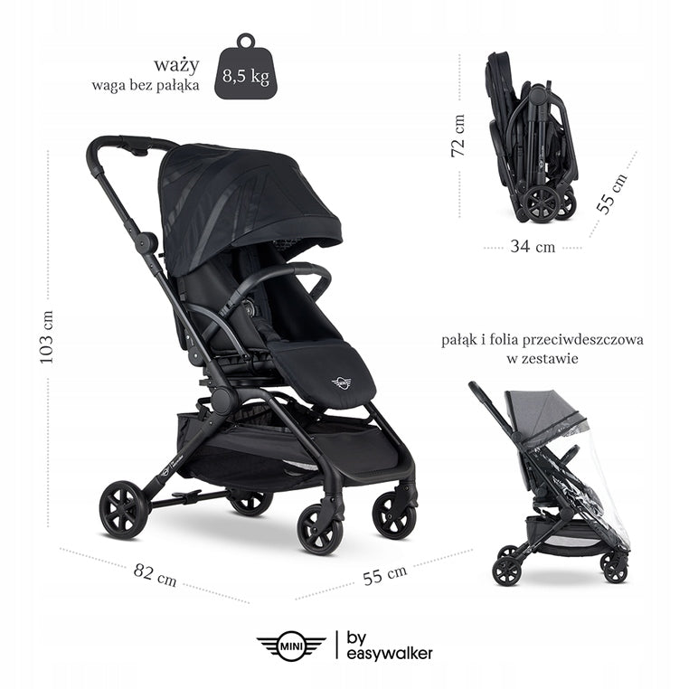 Easywalker Buggy Turn Compact Stroller Manufacturer code EMT10001KR