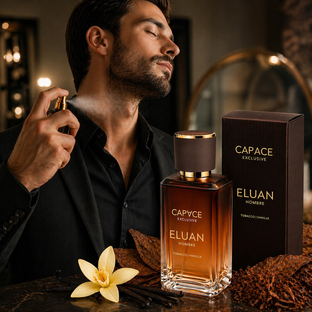 Eau De Toilette Capace Hombre Eluan 100 ml Vanilla Tobacco Manufacturer code 8721302865273