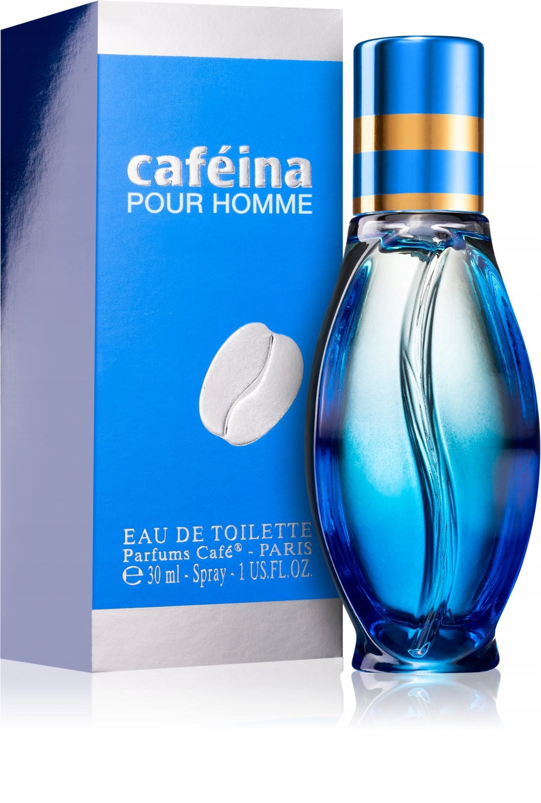Eau De Toilette For Men Sensual Scent Pour Homme Cafeine 50ml