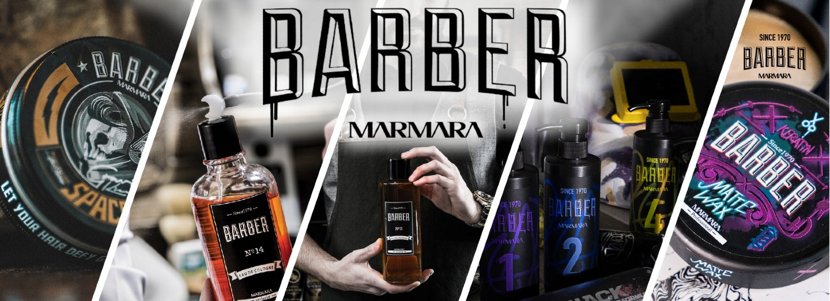 Eau de Cologne After Shave Spray Marmara Barber No.4 250ml Brand Marmara