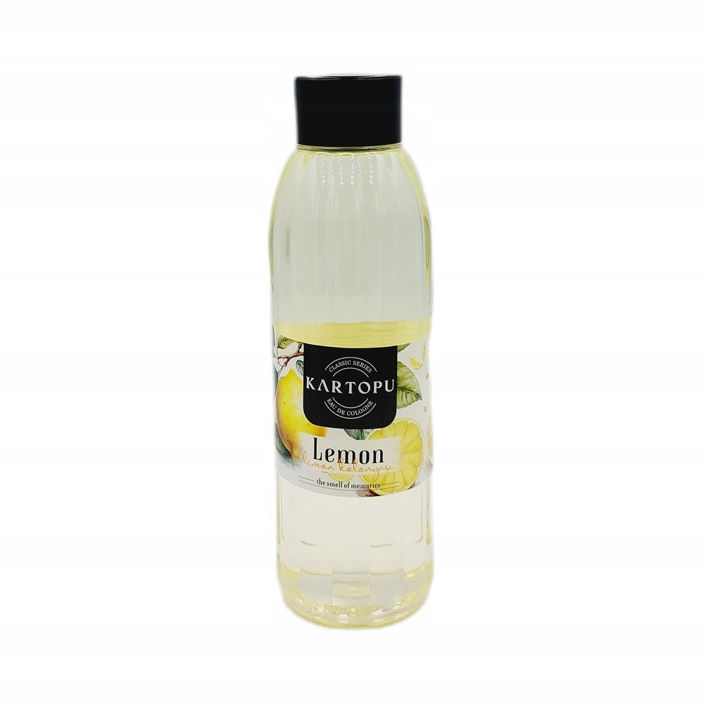 Eau de Cologne Kartopu 400 ml limone colonyasi Packaging status original