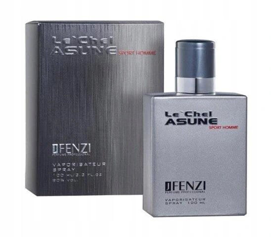 Eau de Parfum JFenzi Le chel Asune Sport Homme 100 ml citrus