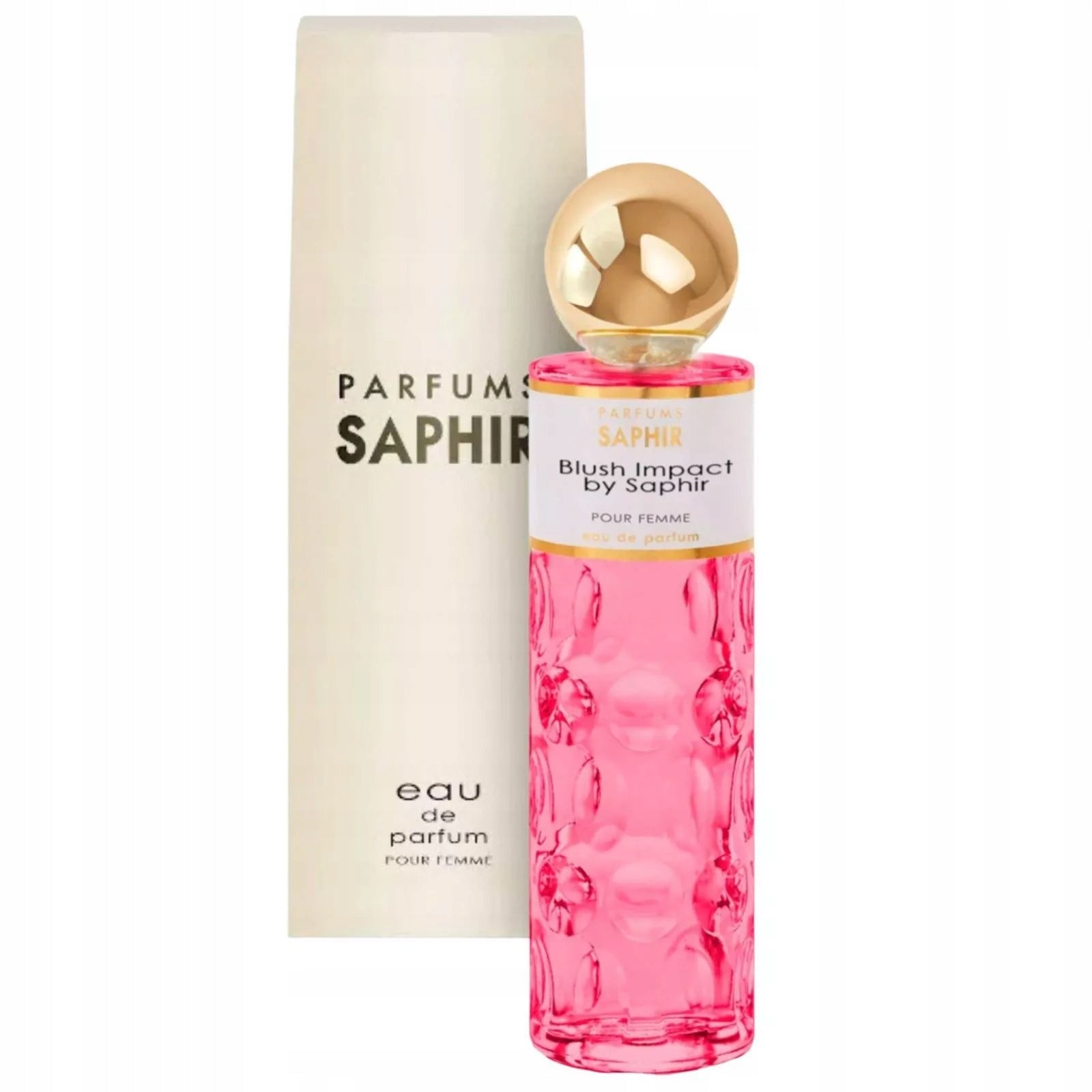 Eau de Parfum SAPHIR WOMEN BLUSH IMPACT 200ml