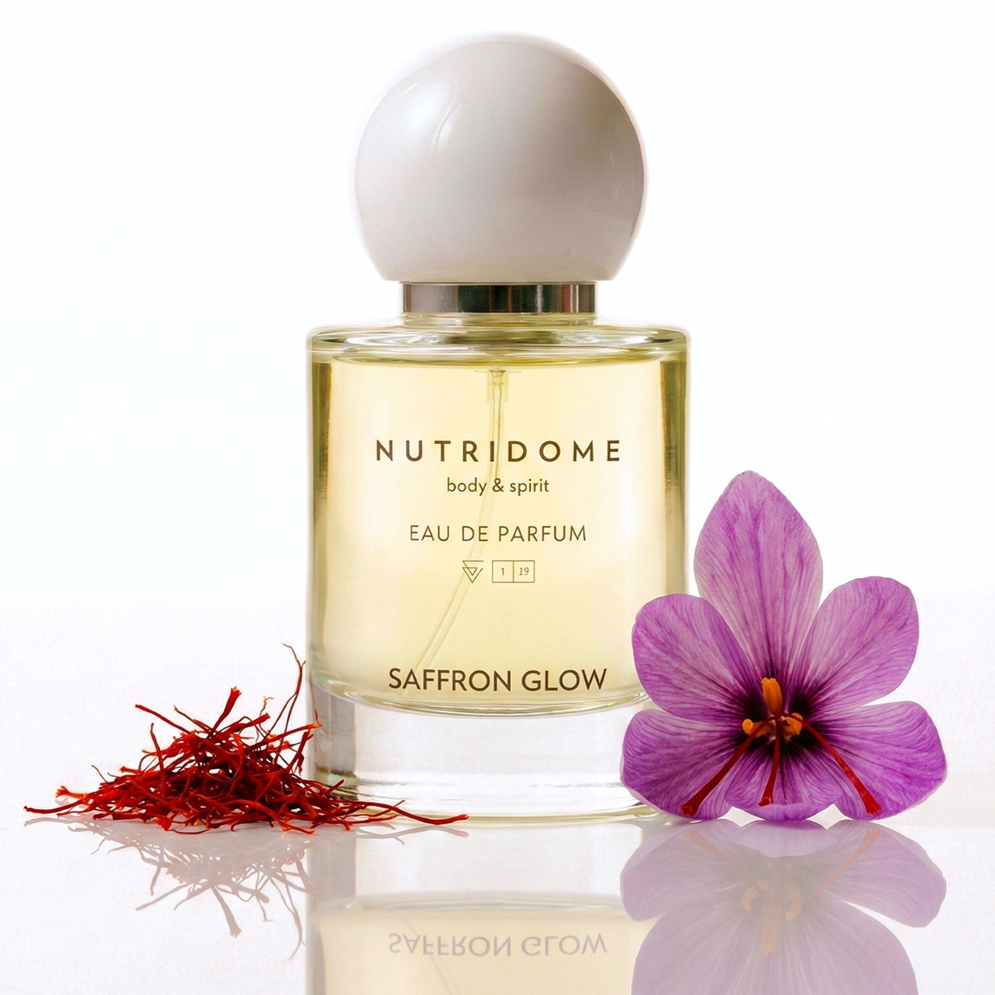 Eau de Parfum UNISEX Saffron Glow Nutridome SAFFRON JASMINE 50 ml