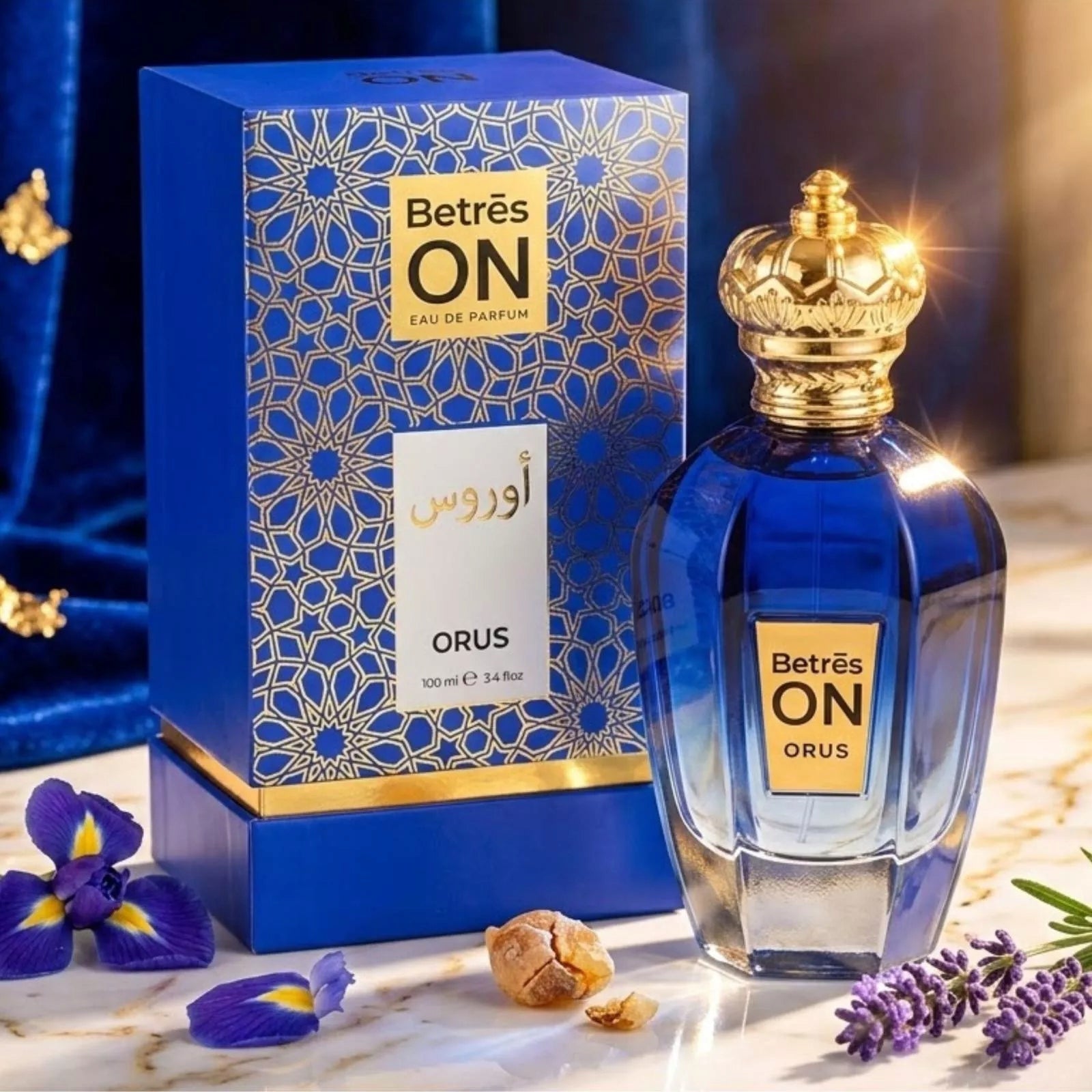 Eau de Parfum Unisex ORUS BETRES ON 100ml Packaging status original