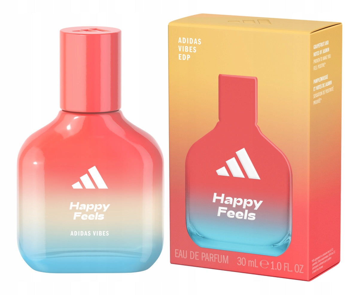 Eau de Parfum adidas Vibes Happy Feels floral 30 ml Packaging status original