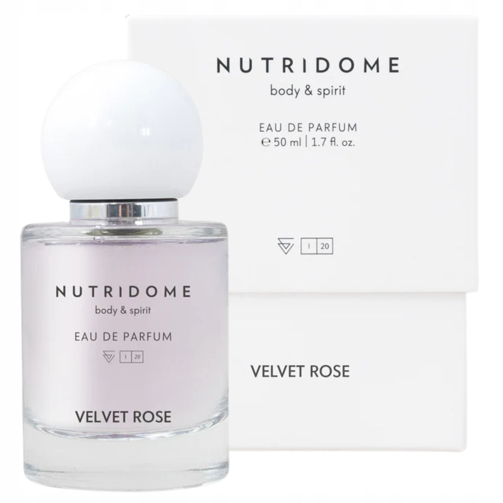 Eau de Parfum for women PERFUME WOMEN'S rose VELVET ROSE Nutridome Packaging status original