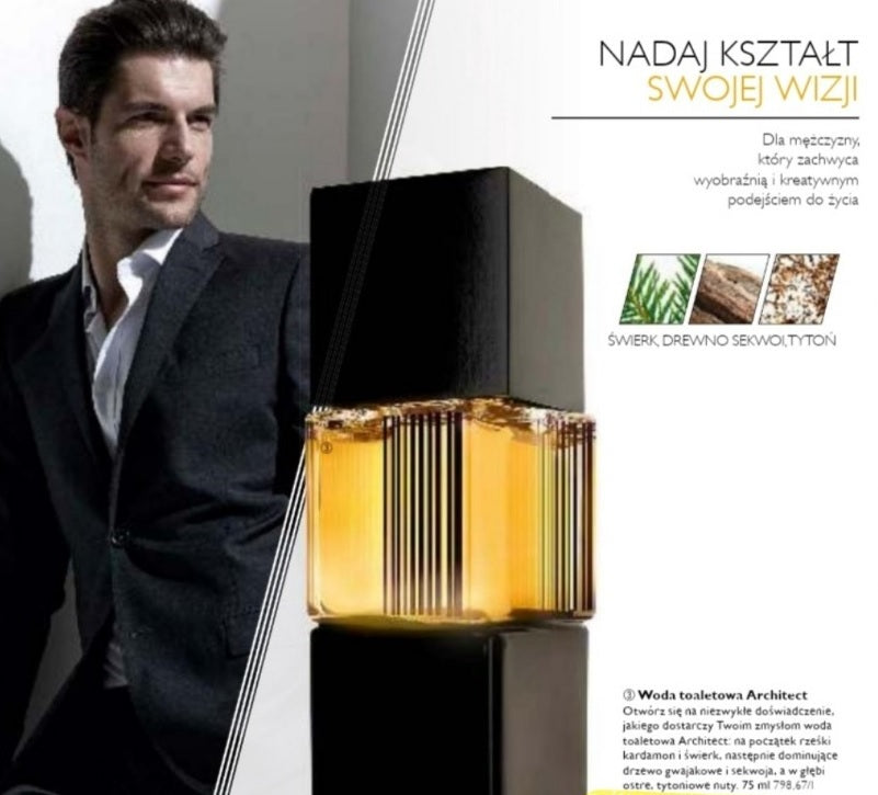 Eau de toilette Architect Oriflame Manufacturer code 21559