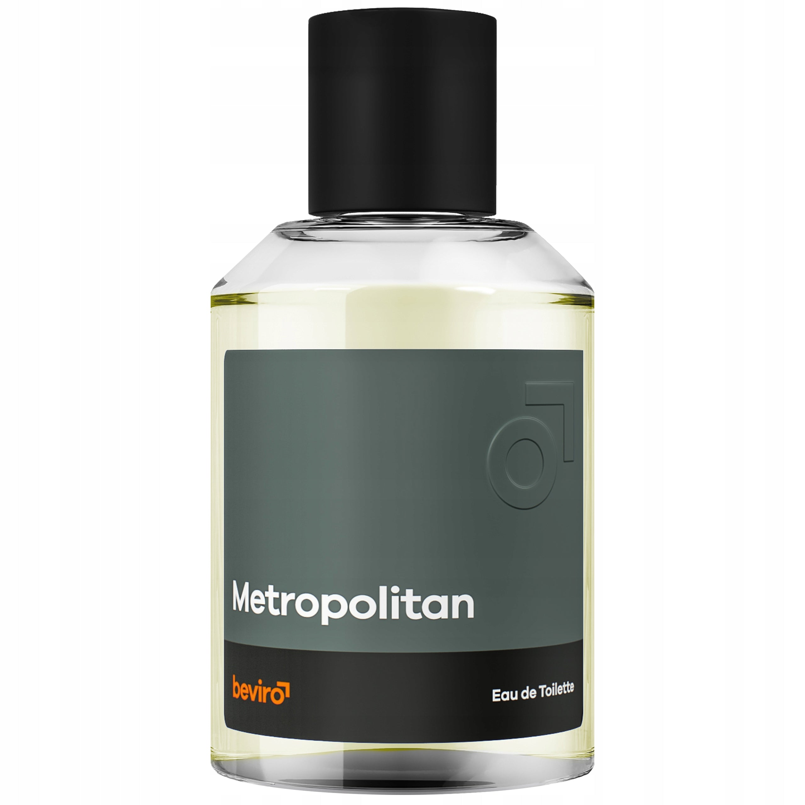 Eau de toilette Beviro Metropolitan male citrus and woody fragrance 50 ml