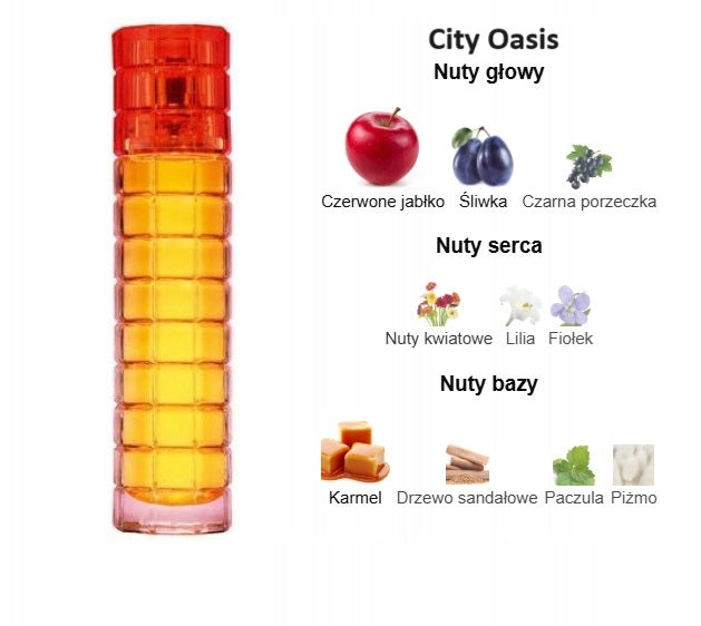 Eau de toilette City Oasis Oriflame Brand Oriflame