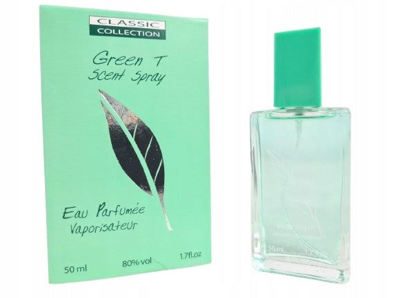 Eau de toilette GREEN T classic collection 50ml