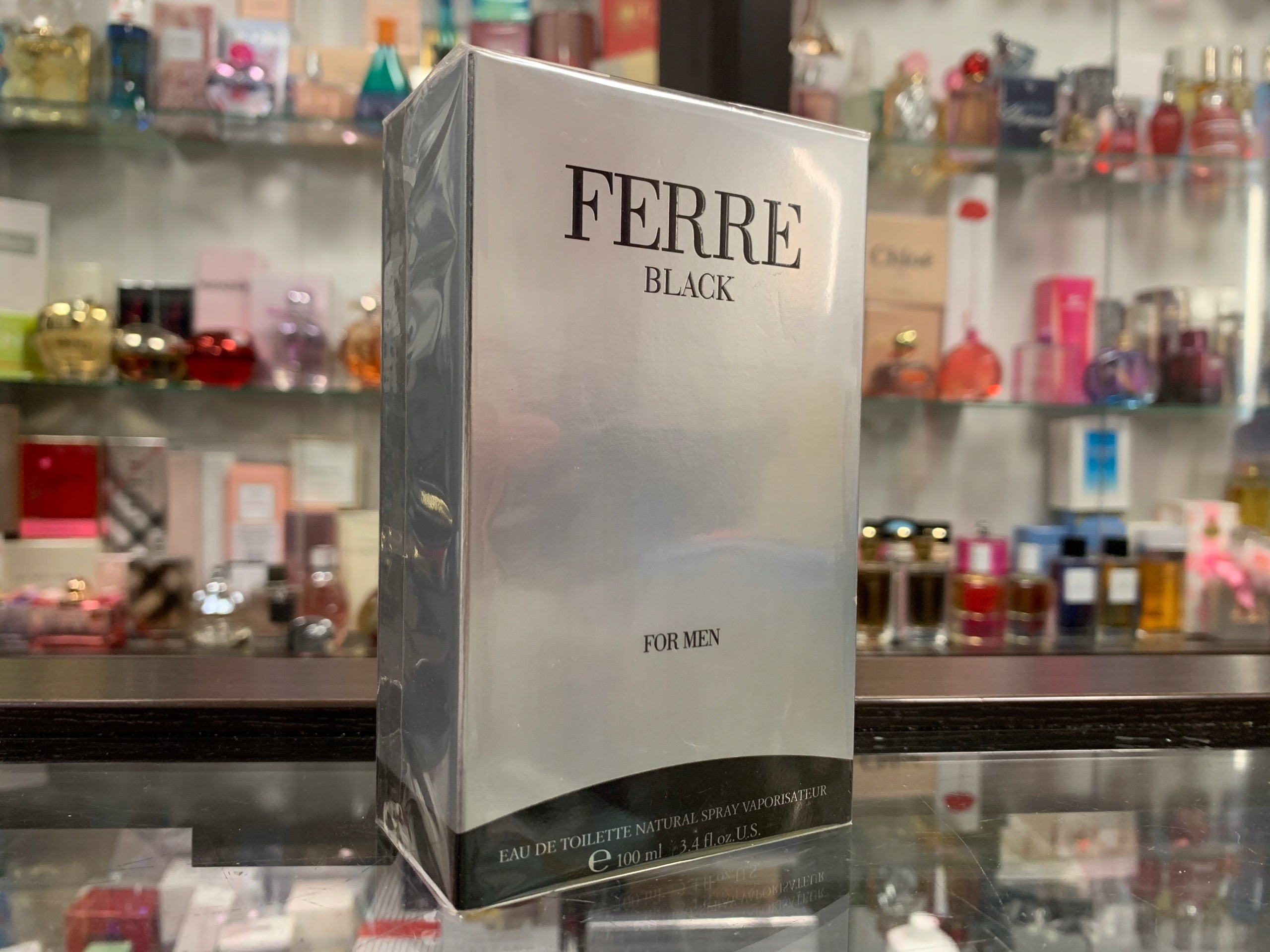 Eau de toilette Gianfranco Ferre Black 100 ml Packaging status original