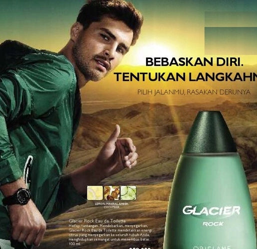Eau de toilette Glacier Rock Oriflame Brand Oriflame