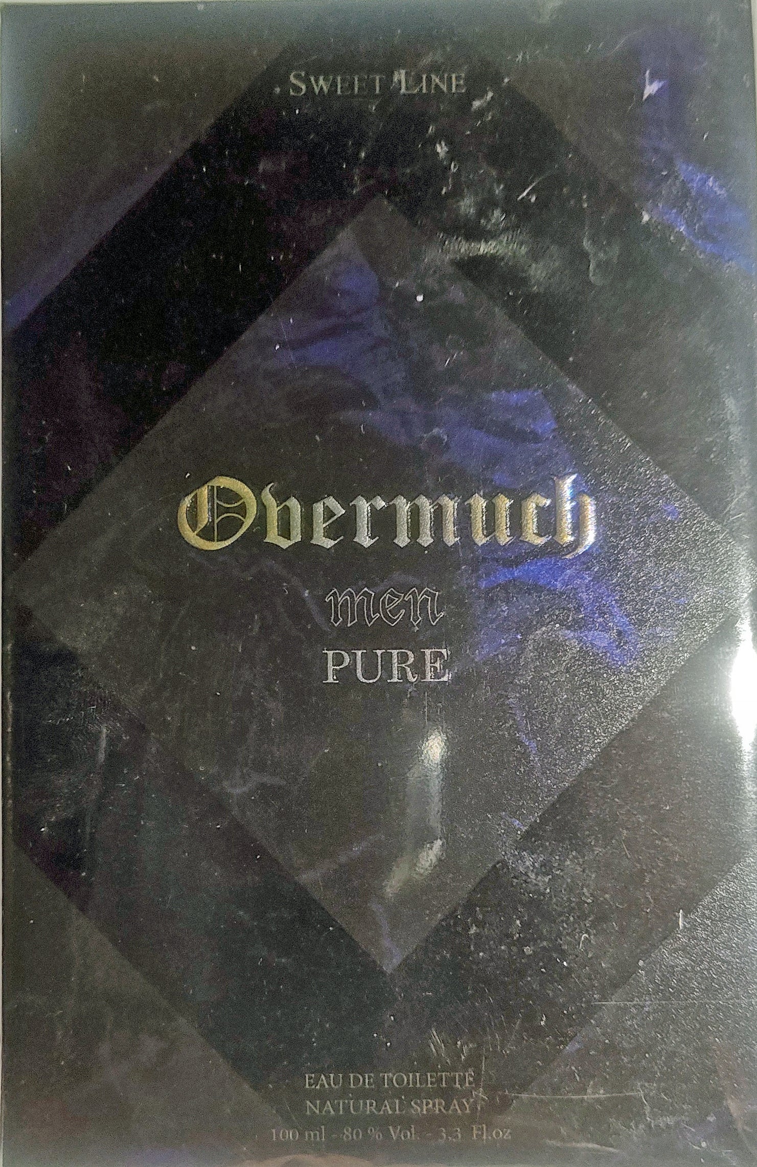 Eau de toilette Sweet Line Overmuch Men Pure 100ml