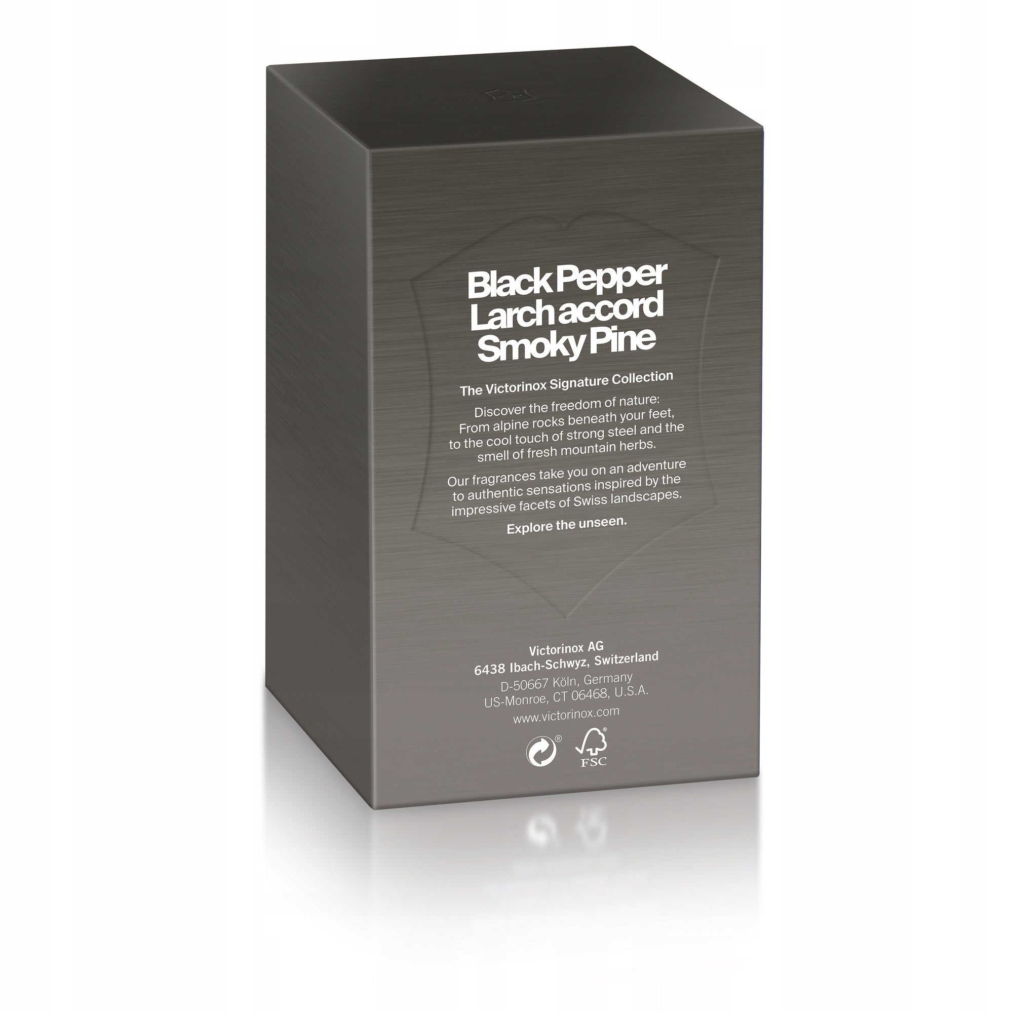Eau de toilette Victorinox Black Steel Line other