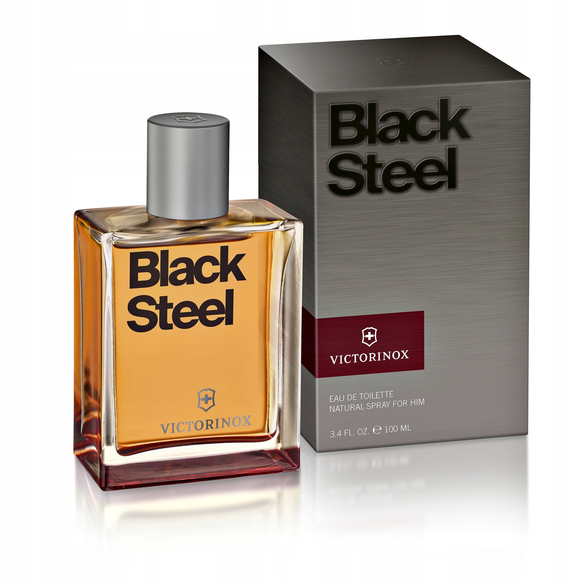 Eau de toilette Victorinox Black Steel