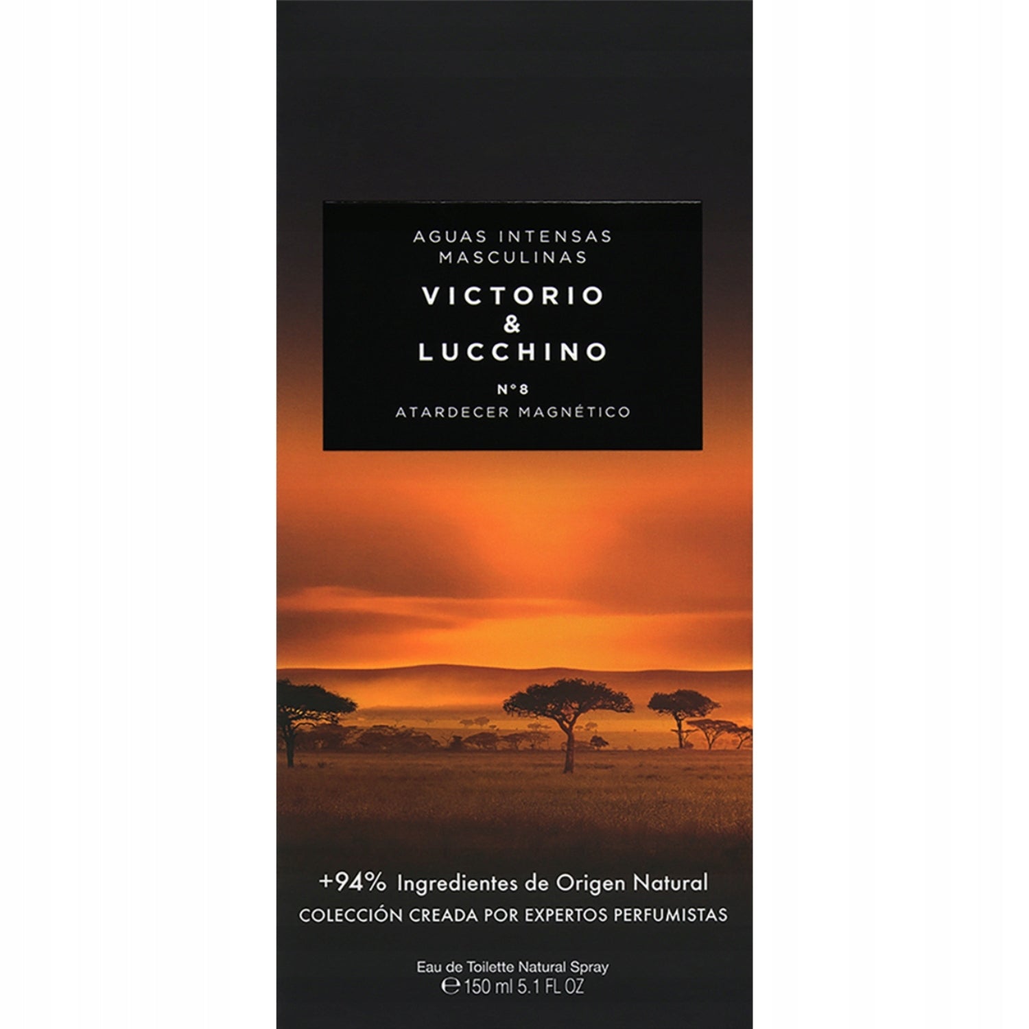 Eau de toilette Victorio & Lucchino N8 - 150ml Atardecer Magnético Packaging status original