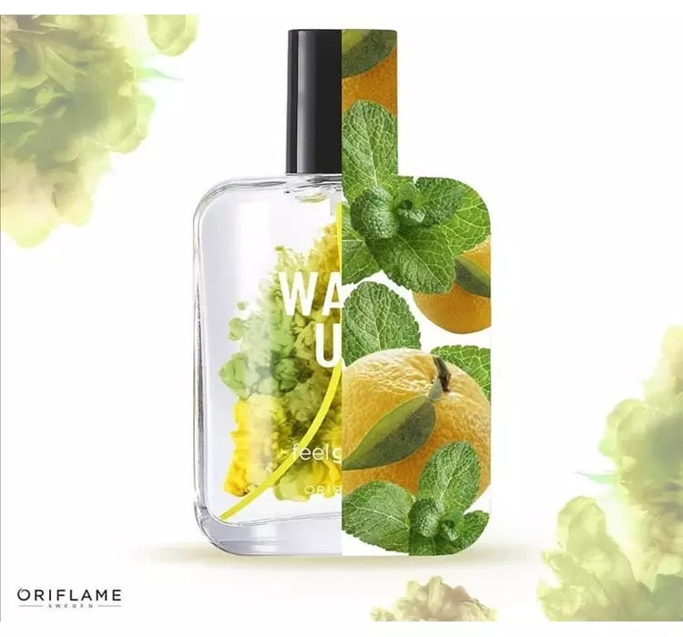 Eau de toilette Wake Up Feel Good Oriflame Packaging status original