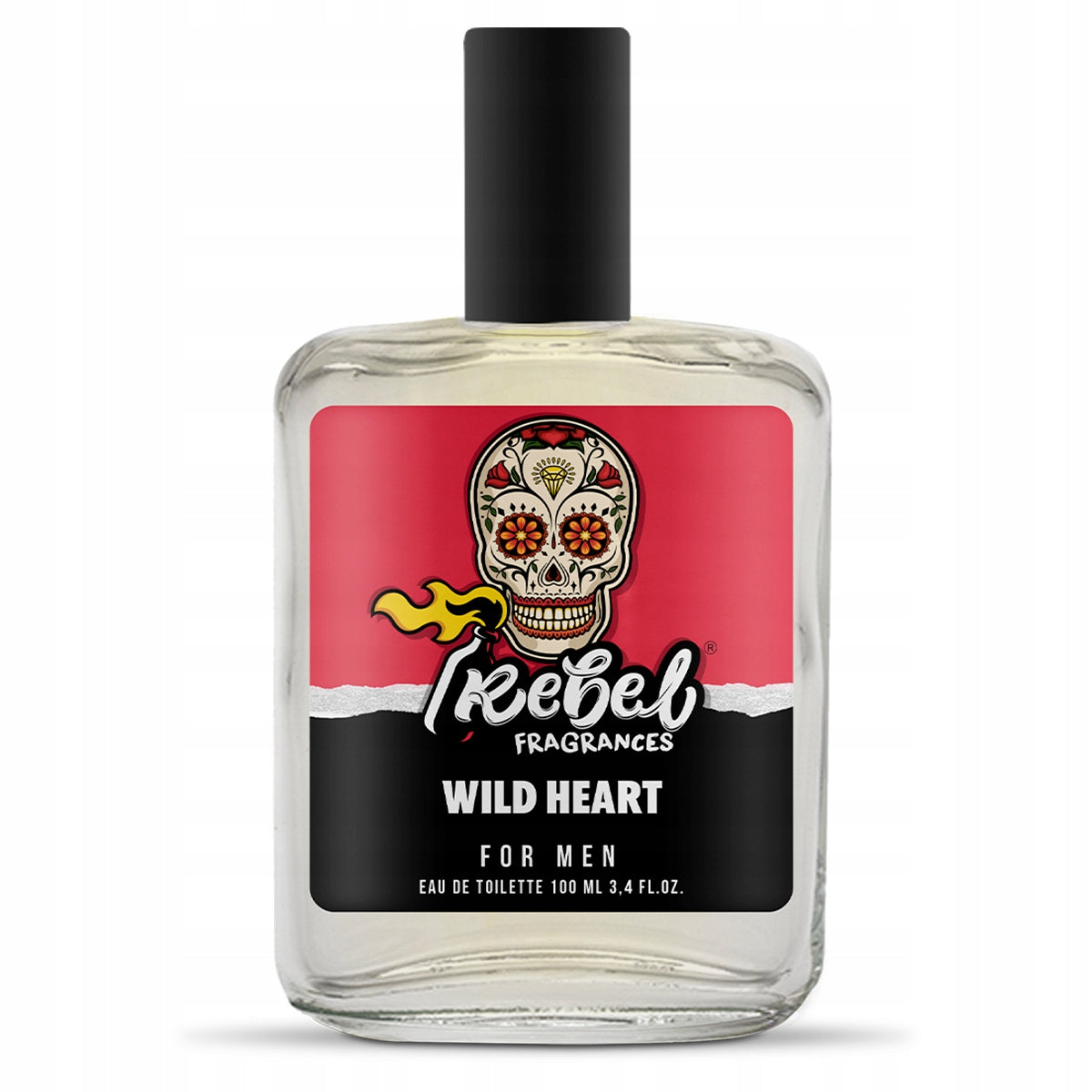 Eau de toilette male REBEL MEN WILD HEART 100ml