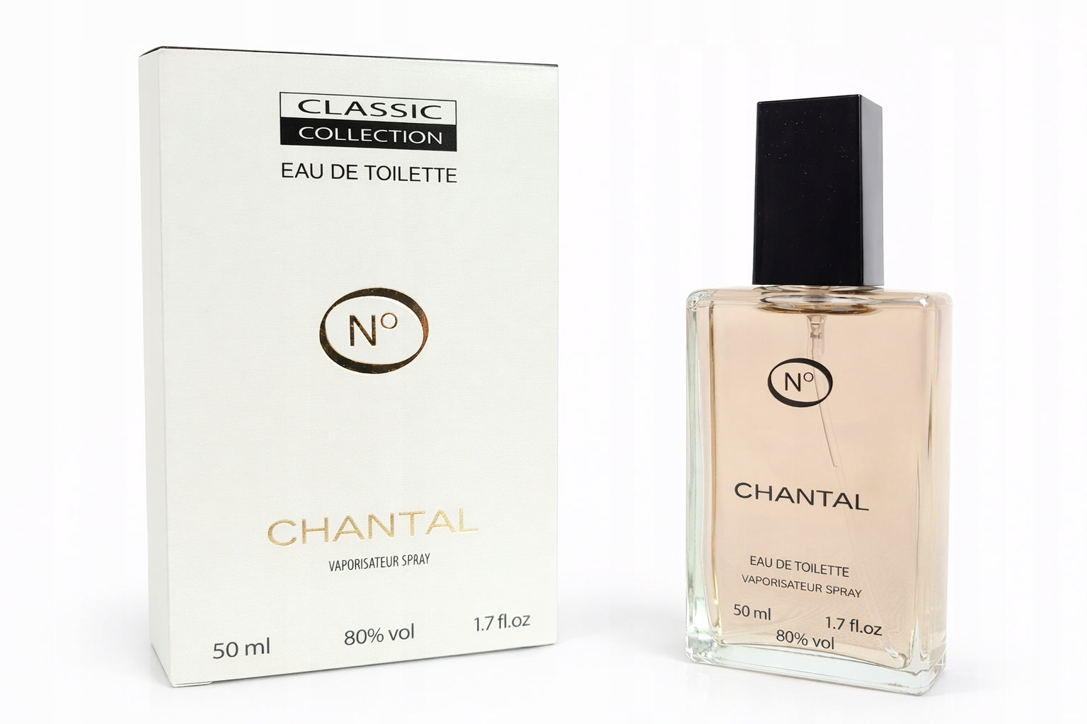 Eau de toilette women's CHANTAL classic collection 50ml