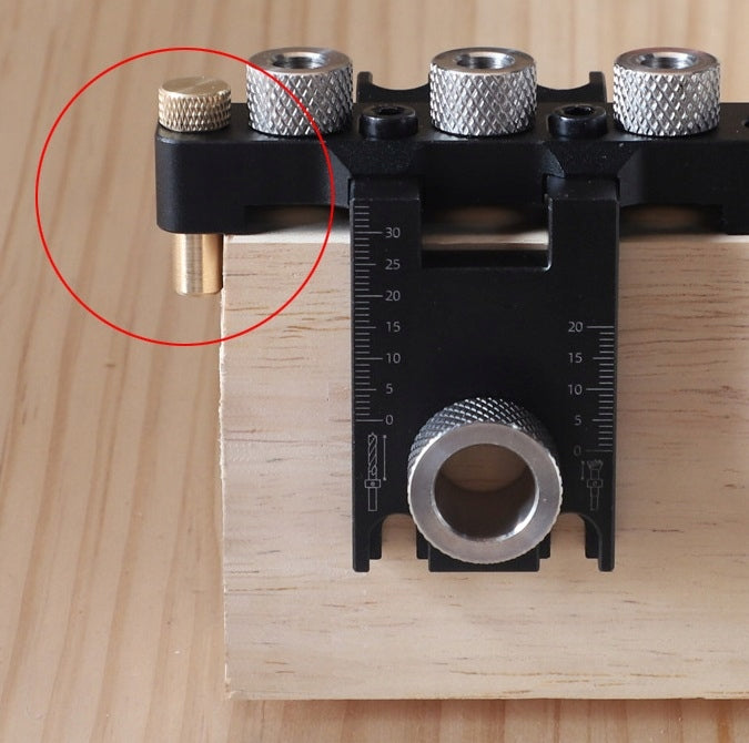 Eccentric Template Pin Pattern For Hidden Invisible Connections Manufacturer code 12.3