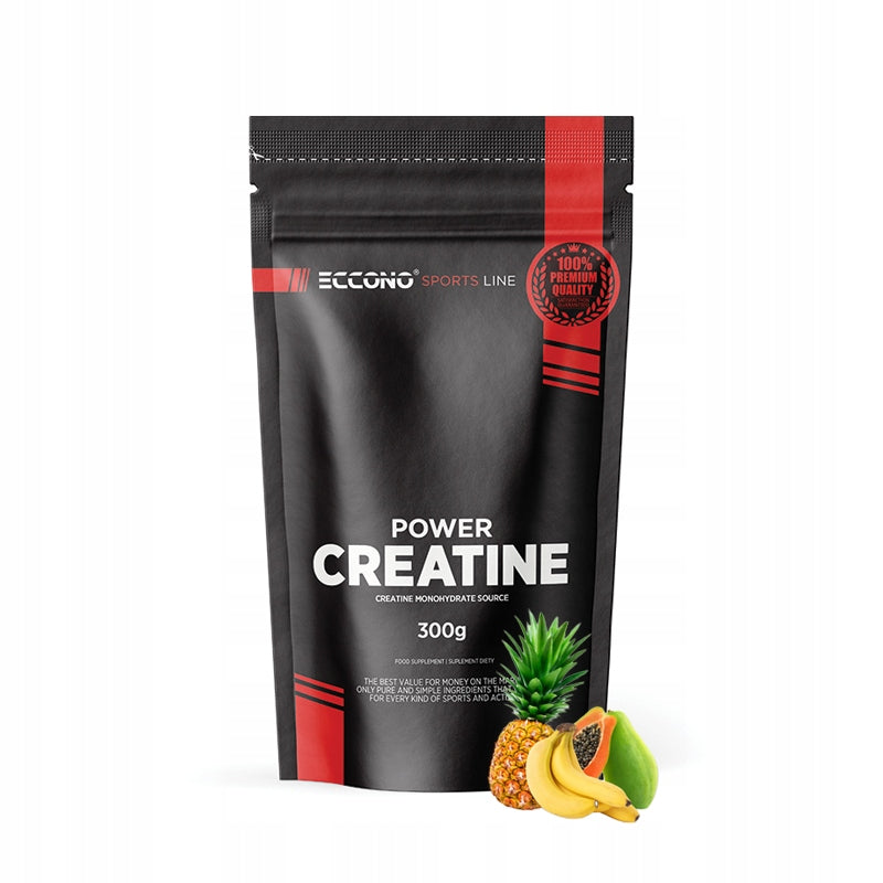 Eccono POWER CREATINE 300g CREATINE MONOHYDRATE Tropical fruit