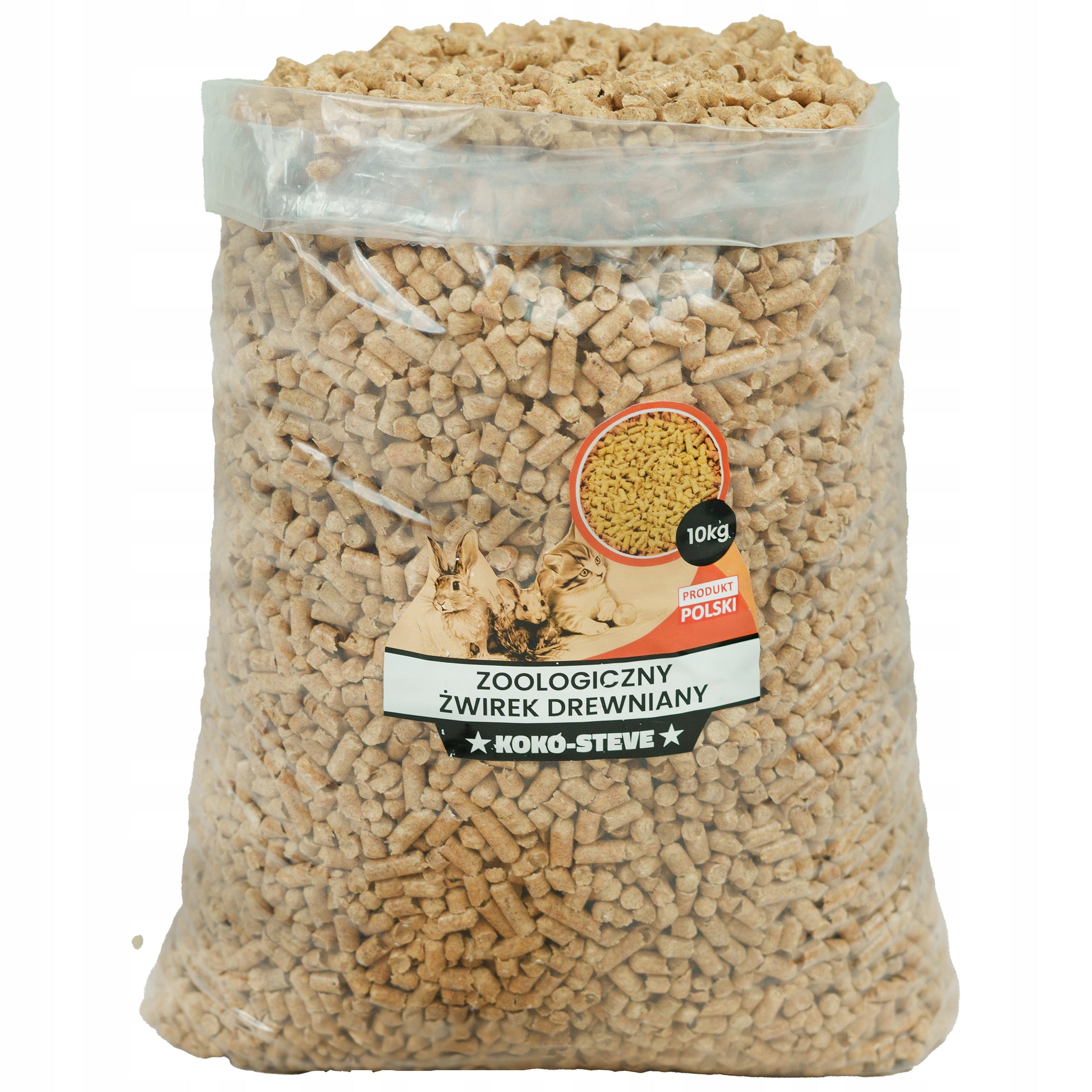 Eco-Friendly Light Pellet Rabbit Gravel Cat Guinea Pig Rodents 20KG Brand Świateka