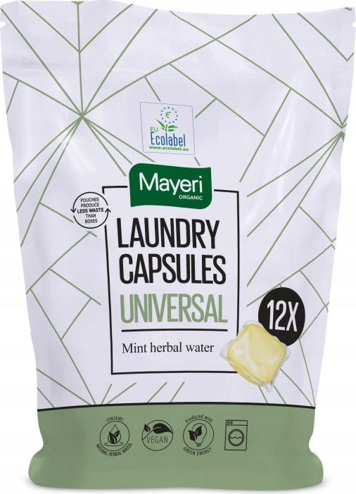 Eco-Friendly Washing Capsules 12Pcs