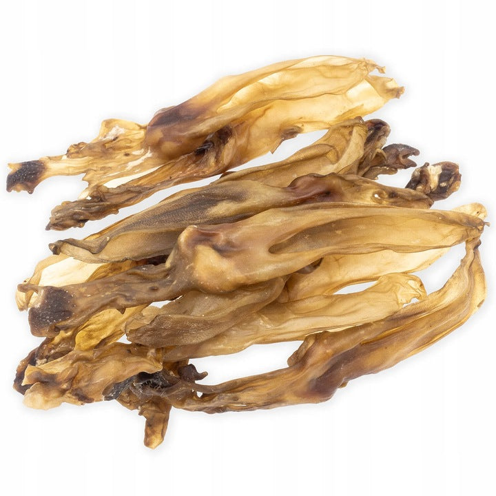 Eco Natural Dried Rabbit Ears Without Fur for Dogs Teether 500 g