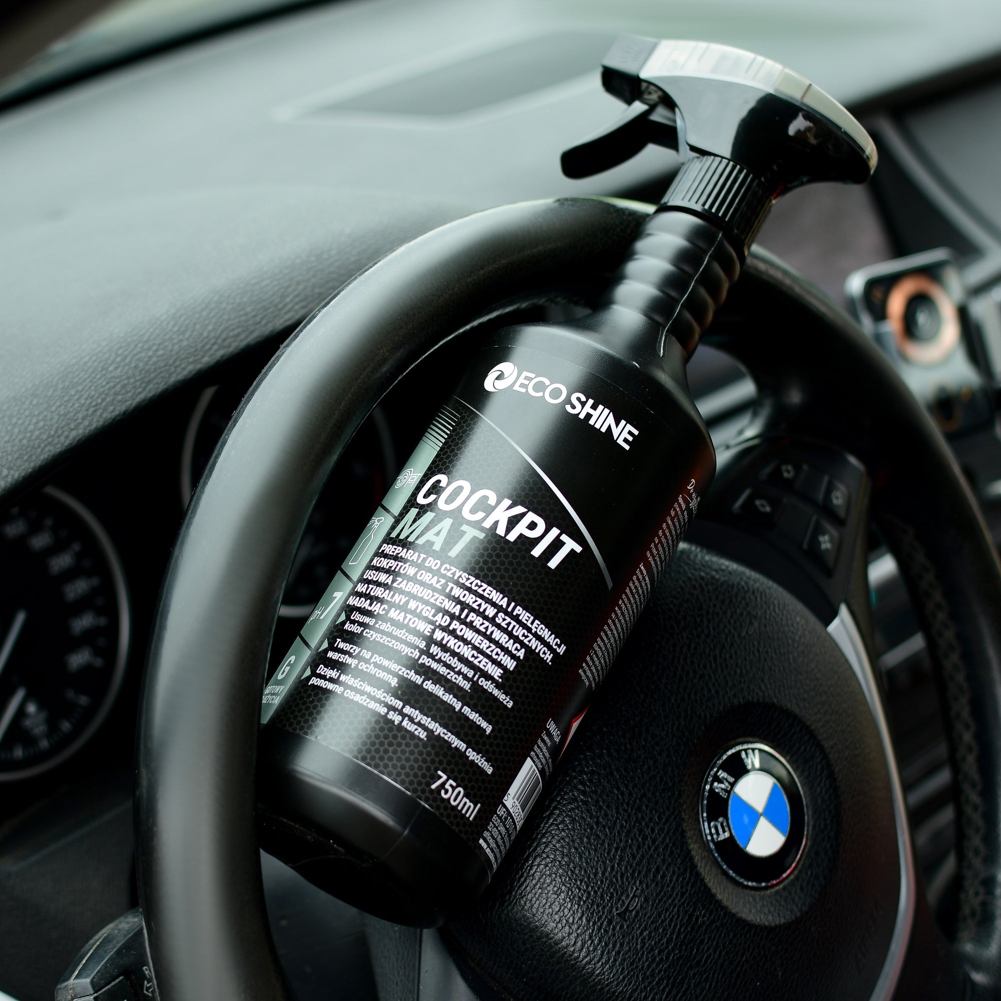 Eco Shine Cocpit Mat 0,75L for Cleaning Plastic Dashboard Manufacturer Echo Shine