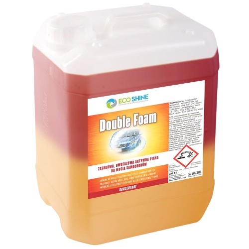 Eco Shine DOUBLE FOAM Two Phase Active Foam For Car Wash 10L