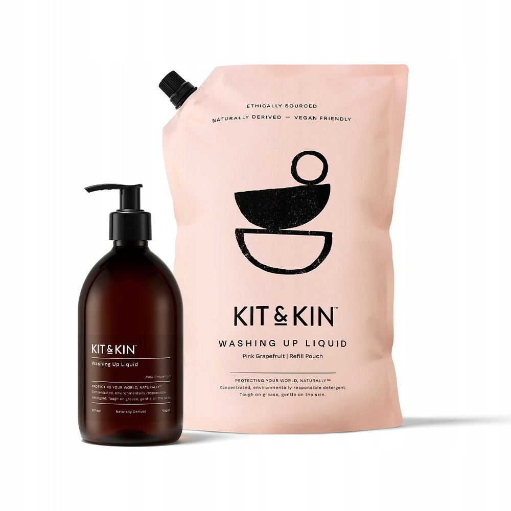 Eco-friendly natural dishwashing liquid Kit & Kin 1l Manufacturer code KAK04592