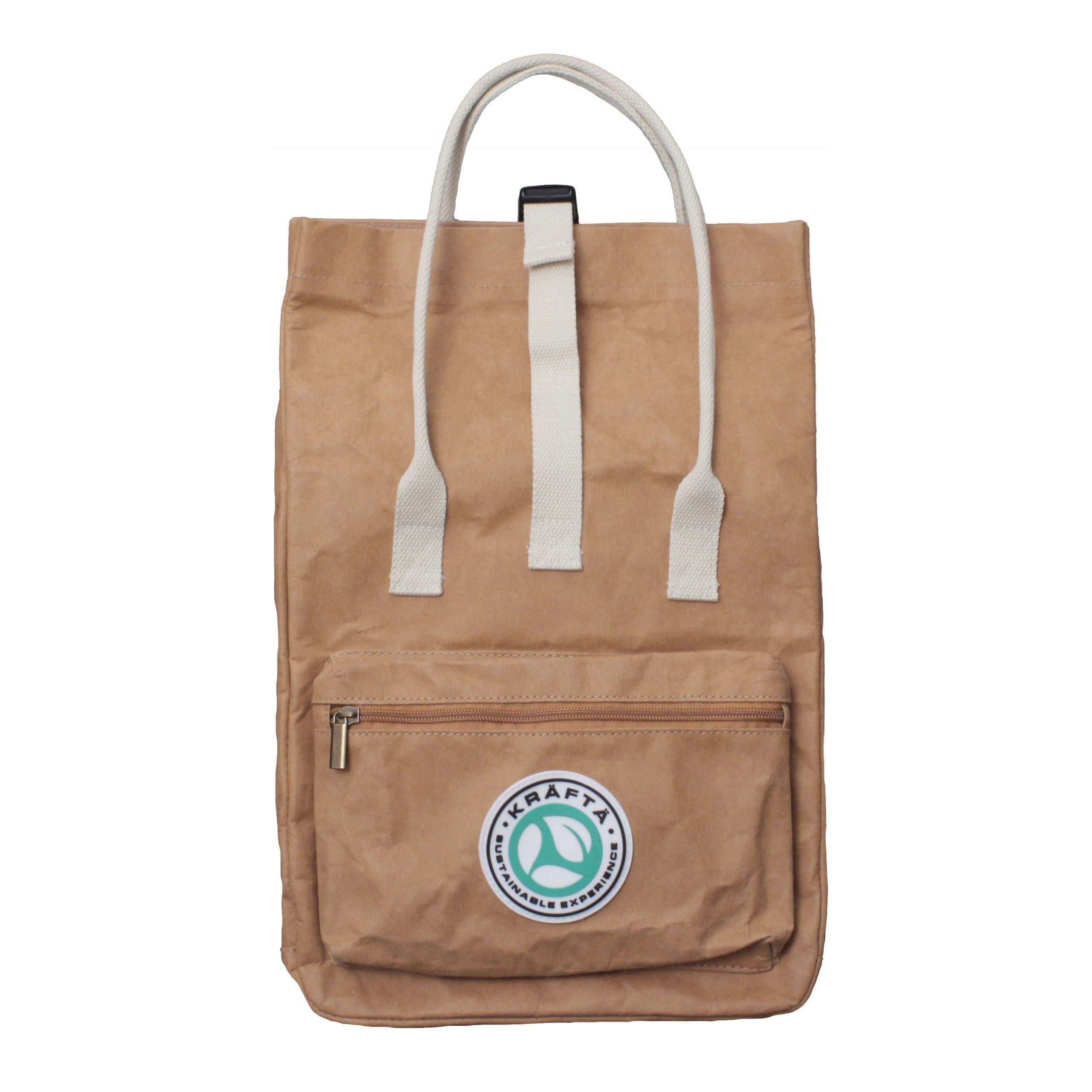 Eco-friendly unisex vegan GT2820 kraft paper city backpack
