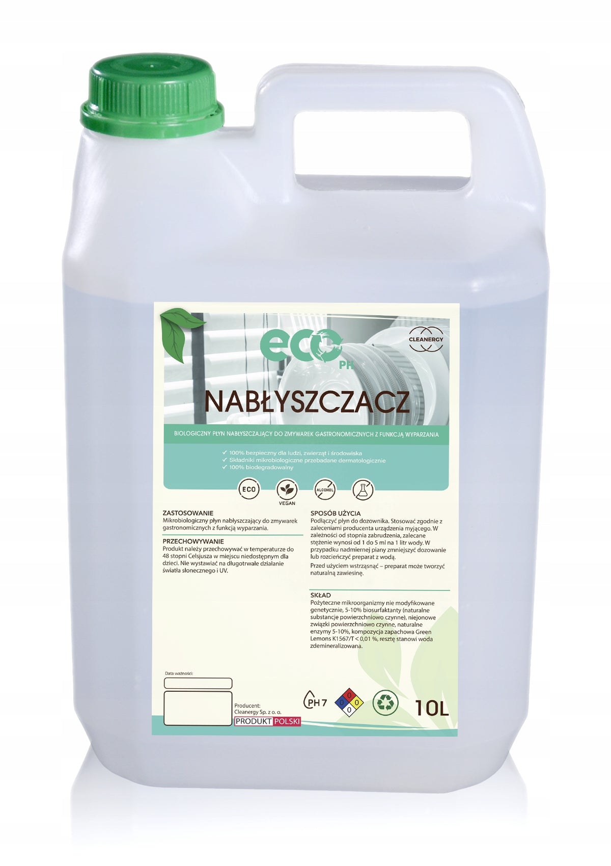 Eco-pH Dishwasher Polisher 10L