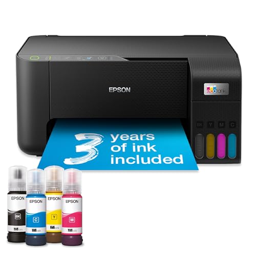 EcoTank ET-2860 A4 Multifunction Wi-Fi Ink Tank Printer, With Up To 3