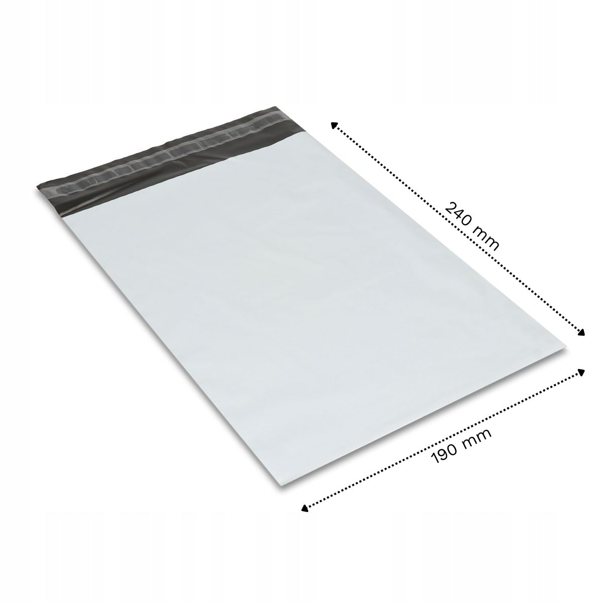 Ecological courier envelope 190 x 240 mm | 50 pcs courier envelopes Packaging status original