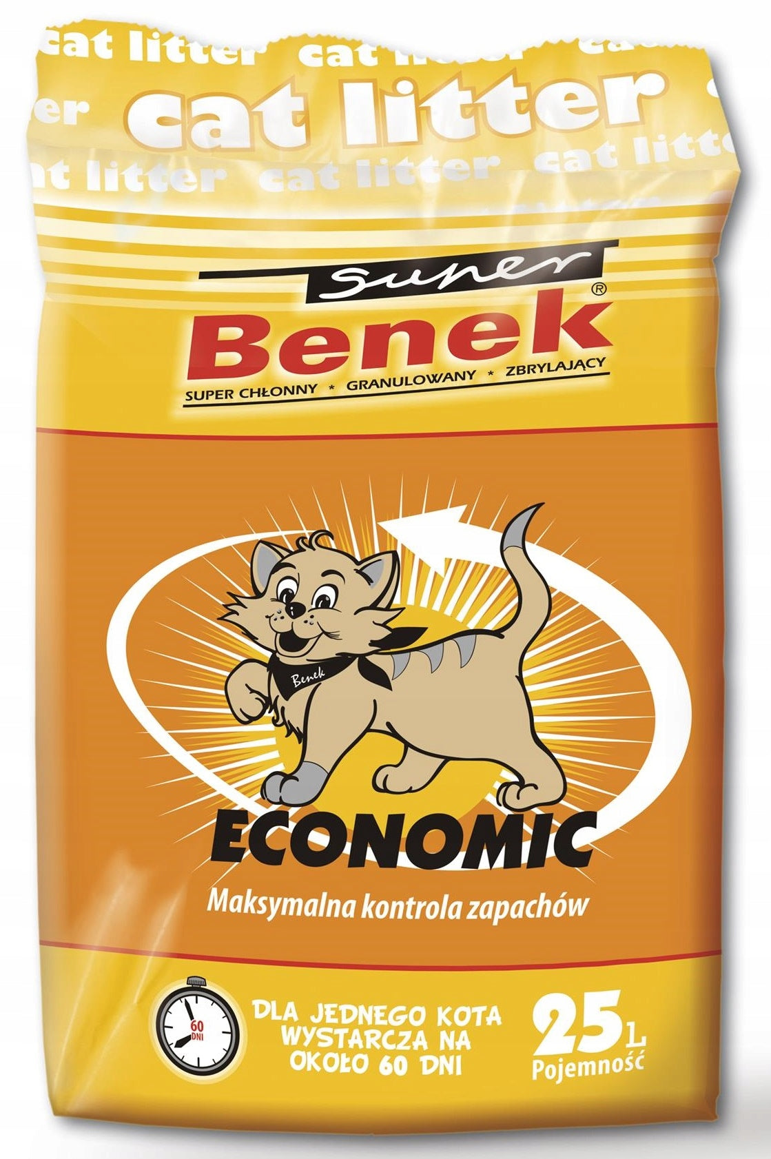 Economic 25L Super Benek Cat Litter