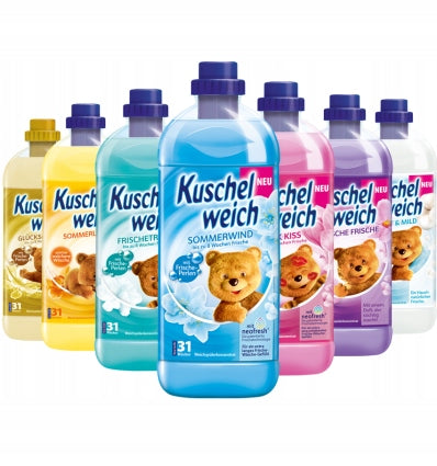 Economical Fabric Rinse Liquid Set 7x1 L GERMAN Aromatic