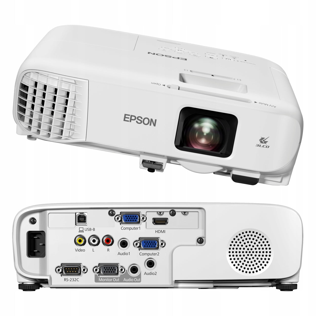 Economical projector Epson EB-E20 - 3LCD XGA 3400LM