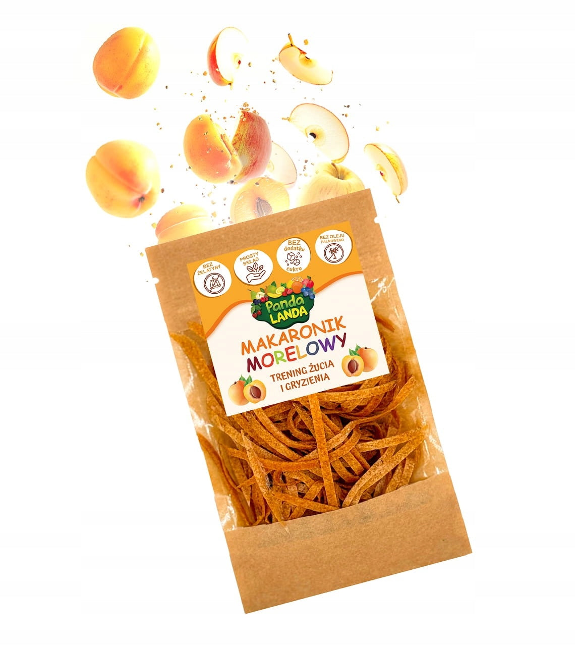 Ecosnacks Macaron Apricot Macarons 36 g Brand no brand
