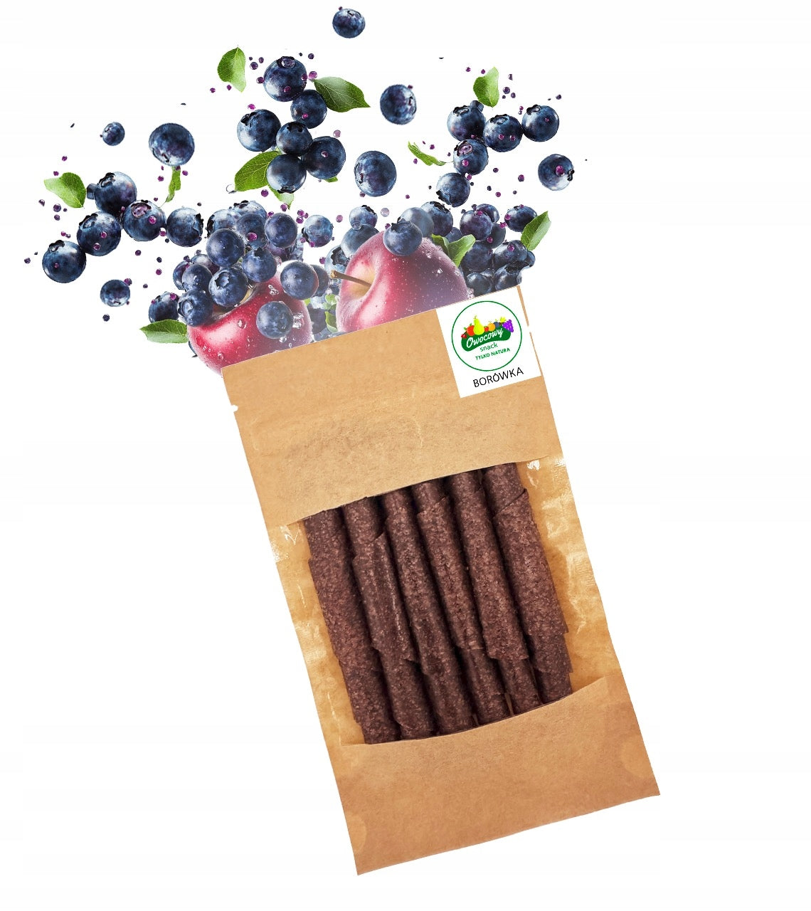 Ecosnacks Rolls Blueberry Rolls 50 g Brand Ecosnacks