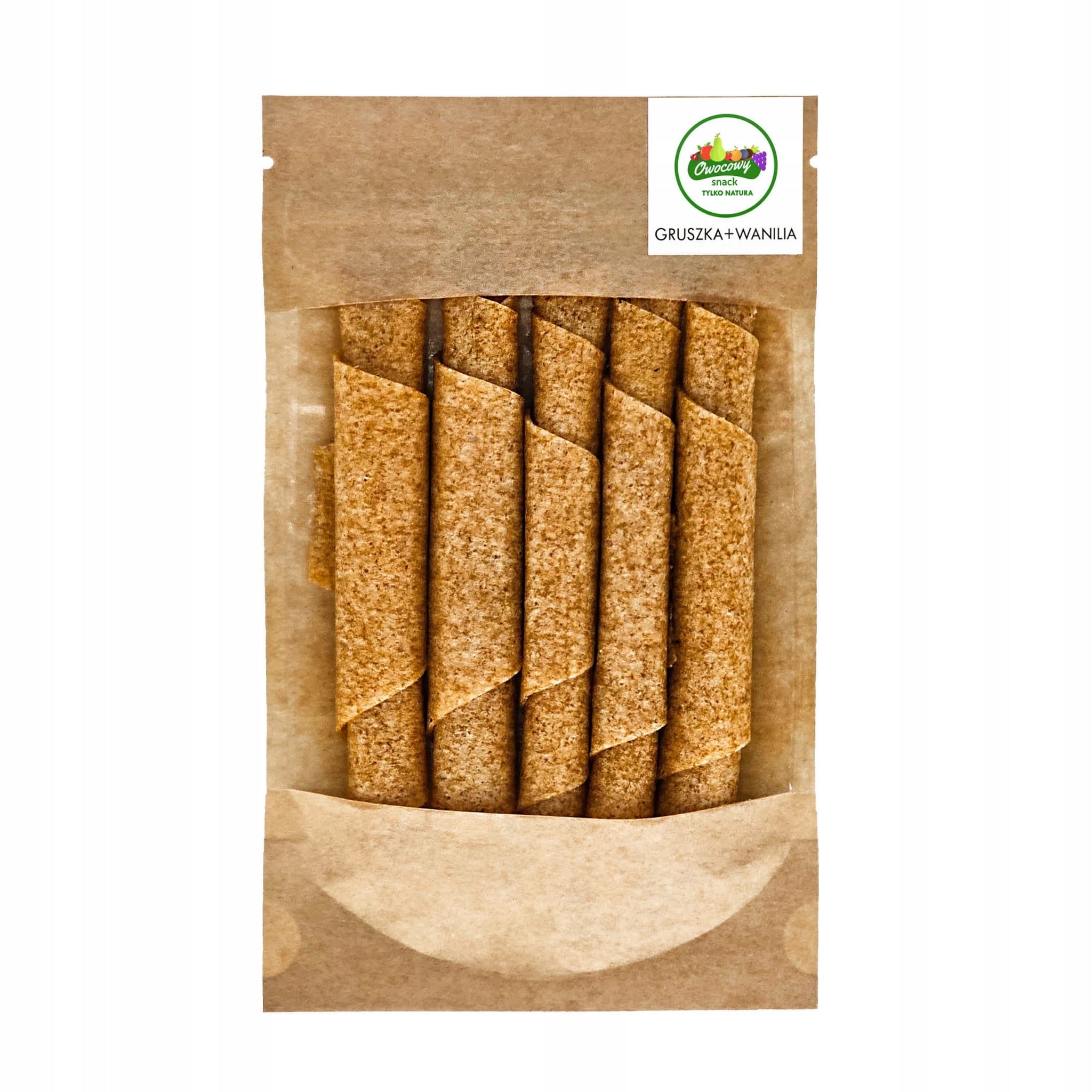 Ecosnacks Rolls Pear Rolls with Vanilla 50 g