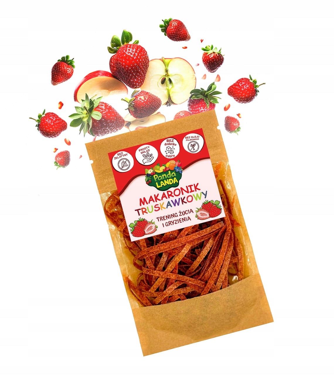 Ecosnacks Strawberry Macaron 36 g Brand no brand