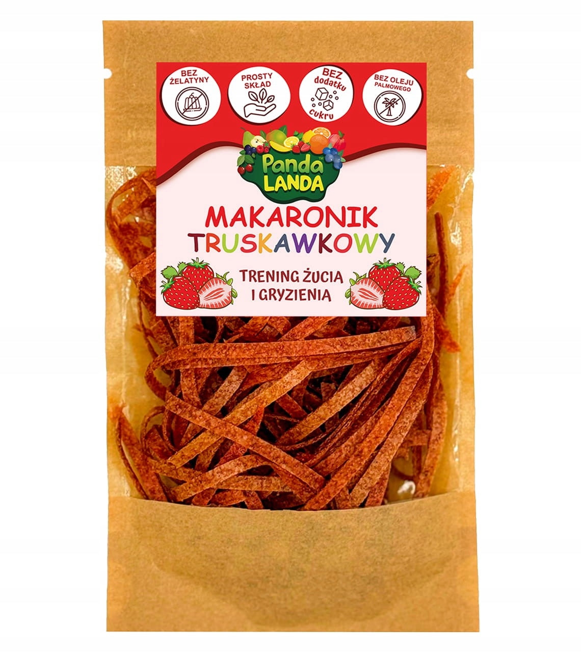Ecosnacks Strawberry Macaron 36 g