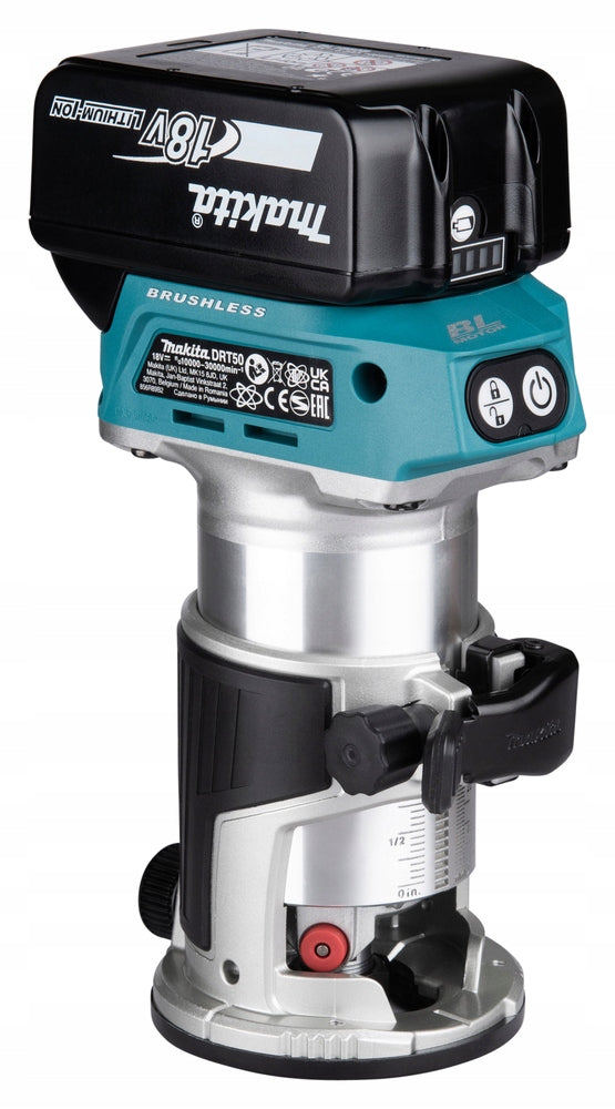 Edge milling machine Makita cordless DRT50Z EAN (GTIN) 088381846103