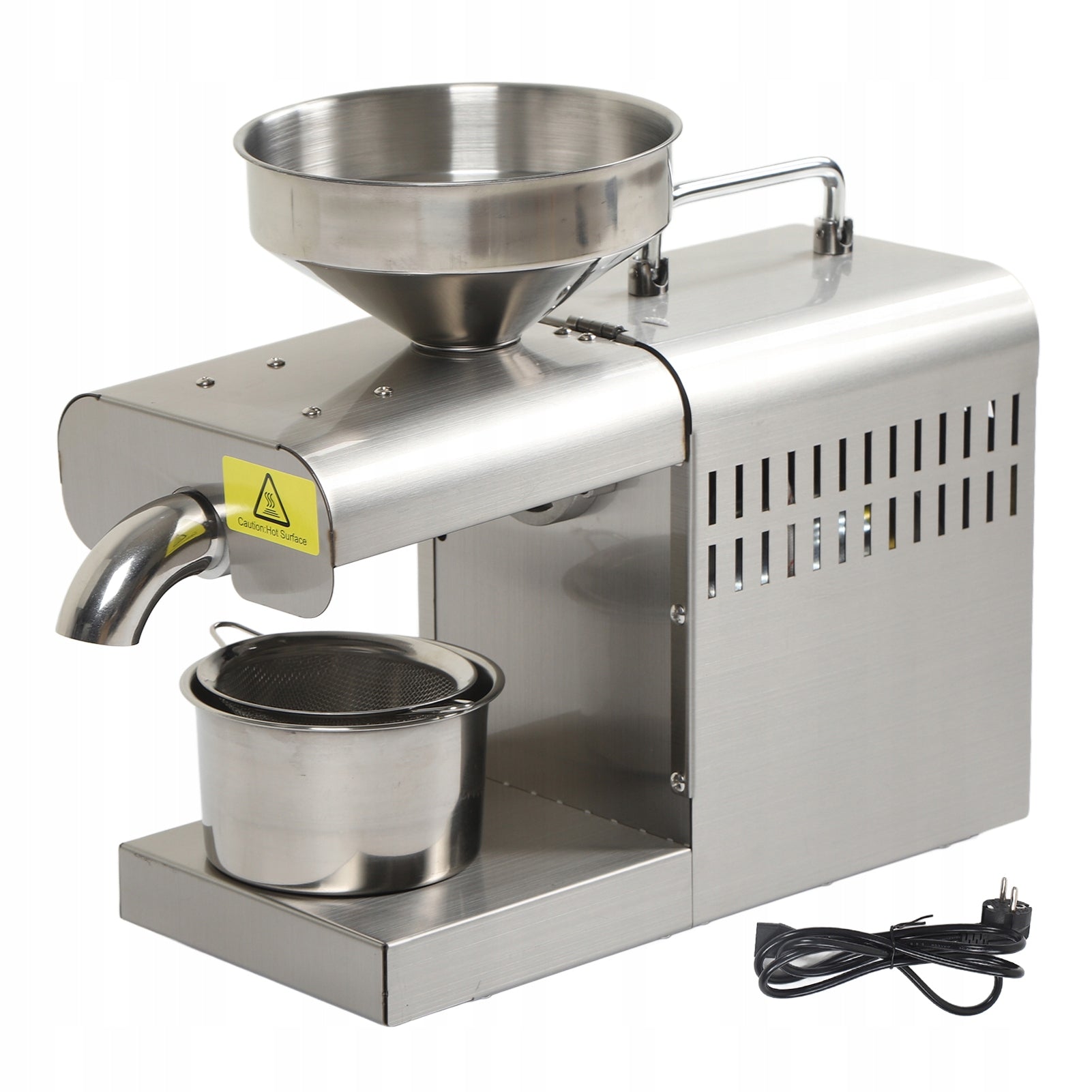 Edible Press Machine Full Automatic Oil Extractor Steel 8Z Dominant color multicolor