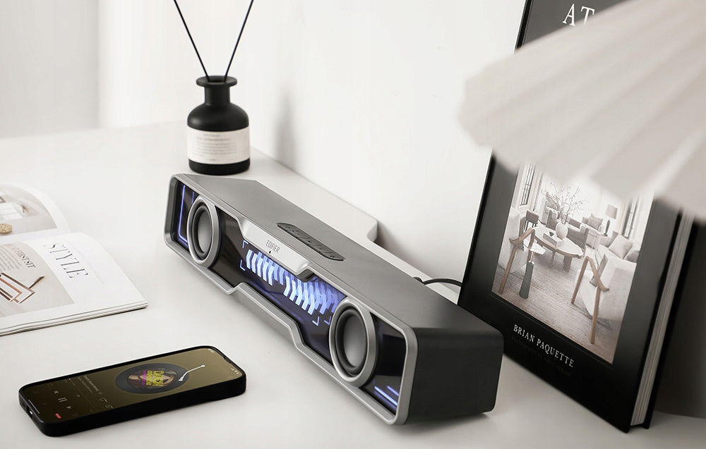 Edifier QS30 Bluetooth 5.4 5W Computer Soundbar With Built-in Microphone Brand no brand
