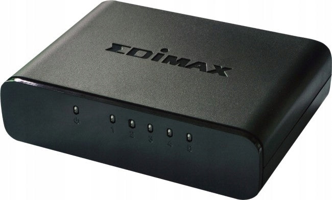Edimax ES-3305P Switch Unmanaged 5x10/100Mbps Fast Ethernet Packaging status original
