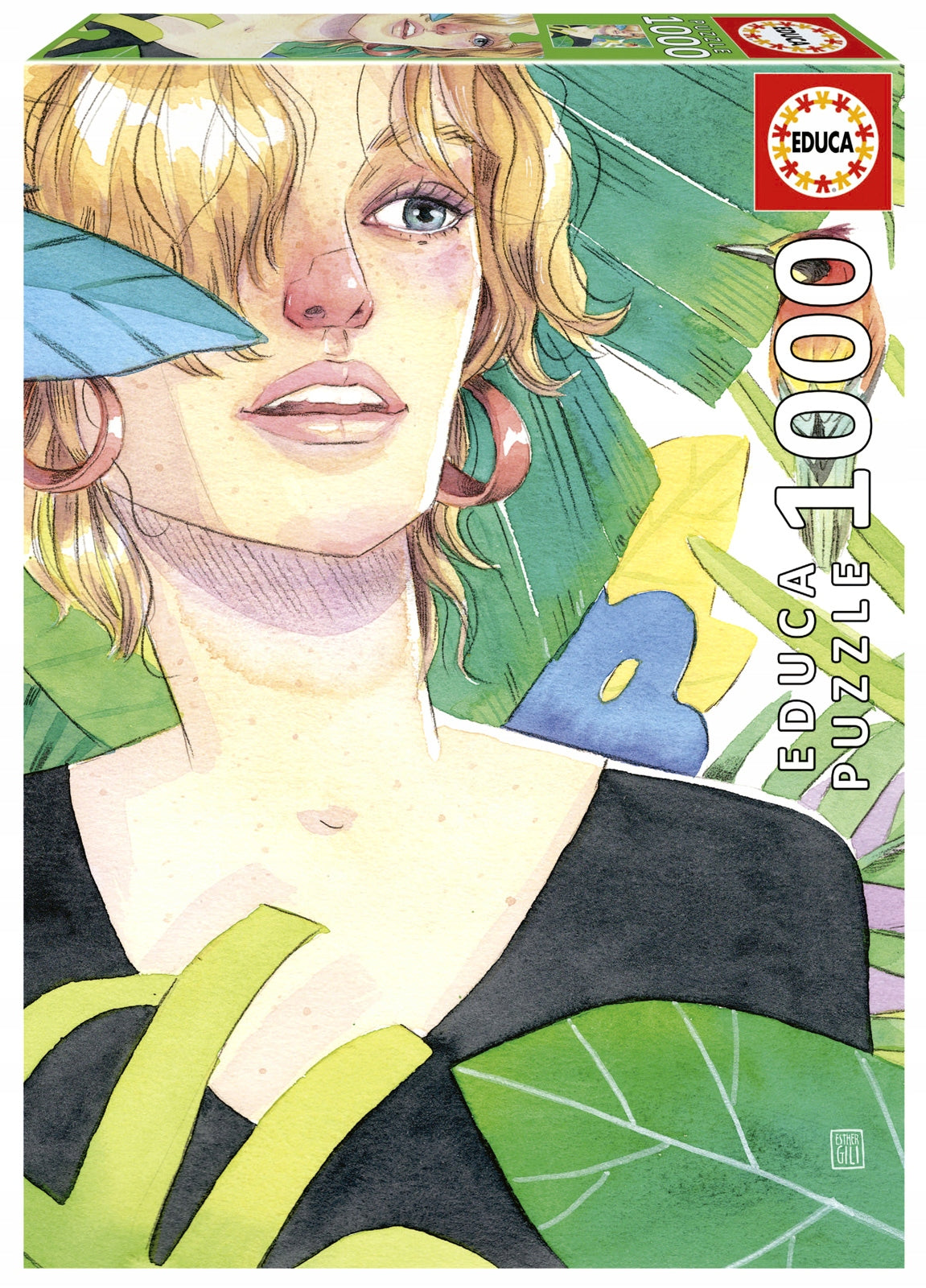 Puzzle Educa Tropical, 1000 Teile. 